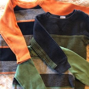 💥4 for $20💥 Lot of 3 • 12-18m Long Sleeve Shirts